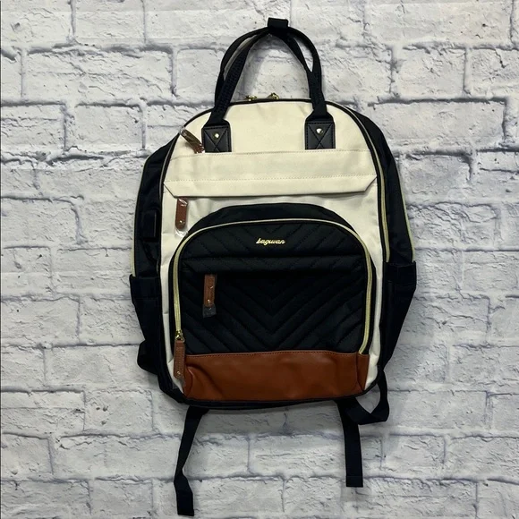 NWT-Bagswan Laptop Backpack for Women College Bookbag - 17.3 Inch - Picture 6 of 11